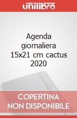 Agenda giornaliera 15x21 cm cactus 2020 articolo cartoleria