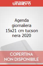 Agenda giornaliera 15x21 cm tucson nera 2020 articolo cartoleria