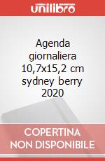 Agenda giornaliera 10,7x15,2 cm sydney berry 2020 articolo cartoleria