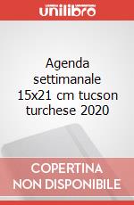 Agenda settimanale 15x21 cm tucson turchese 2020 articolo cartoleria