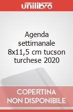 Agenda settimanale 8x11,5 cm tucson turchese 2020 articolo cartoleria
