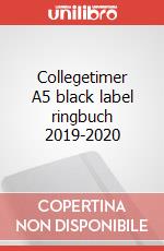Collegetimer A5 black label ringbuch 2019-2020 articolo cartoleria