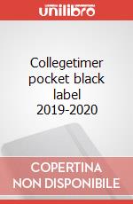 Collegetimer pocket black label 2019-2020 articolo cartoleria