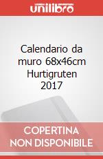 Calendario da muro 68x46cm Hurtigruten 2017 articolo cartoleria