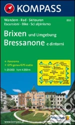 Carta escursionistica n. 050. Bressanone e dintorini 1:25.000. Adatto a GPS. Digital map. DVD-ROM art vari a