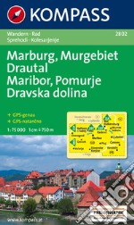 Carta escursionistica n. 2802. Marburg, Murgebiet, Drautal-Maribor, Pomurje, Dravska dolina 1:75:000 articolo cartoleria
