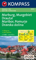 Carta escursionistica n. 2802. Marburg, Murgebiet, Drautal-Maribor, Pomurje, Dravska dolina 1:75:000 art vari a