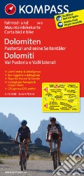 Carta cicloturistica n. 3413. Val Pusteria, Dolomiti di Sesto 1:70.000 art vari a