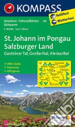 Carta escursionistica n. 80. St. Johann im Pongau, Salzburger Land, Gasteiner Tal, Großarltal, Kleinarltal 1:50.000 articolo cartoleria