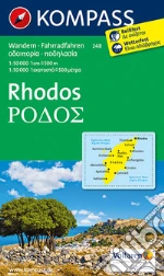 Carta escursionistica n. 248. Rhodos 1:50.000 art vari a