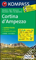 Carta escursionistica n. 55. Cortina d'Ampezzo. Adatto a GPS. Digital map. DVD-ROM art vari a