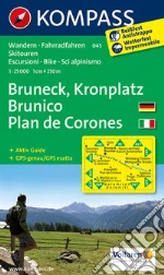 Carta escursionistica n. 045. Plan de Corones, Brunico-Kronplatz, Bruneck 1:25.000. Adatto a GPS. Digital map. DVD-ROM art vari a