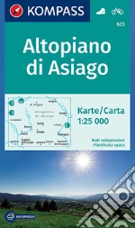 Carta escursionistica n. 623. Altopiano di Asiago 1:25.000 art vari a