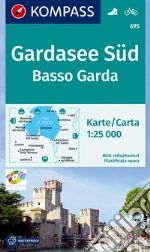 Carta escursionistica n. 695. Basso Garda-Gardasee Süd 1:25.000. Ediz. bilingue art vari a