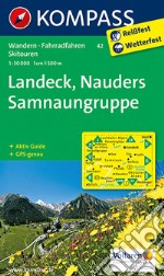 Carta escursionistica n. 42. Landeck, Nauders, Samnaungruppe 1:50.000 articolo cartoleria