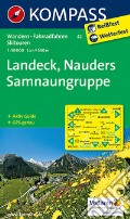 Carta escursionistica n. 42. Landeck, Nauders, Samnaungruppe 1:50.000 art vari a