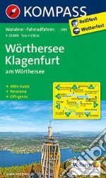 Carta escursionistica n. 061. Wörthersee, Klagenfurt 1:25.000 articolo cartoleria