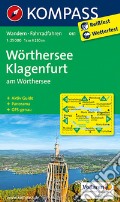 Carta escursionistica n. 061. Wörthersee, Klagenfurt 1:25.000 art vari a