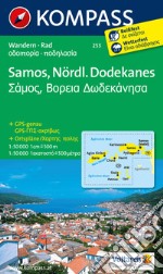 Carta escursionistica n. 253. Samos, Dodekanes Nord 1:50.000 articolo cartoleria