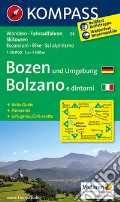 Carta escursionistica n. 54. Bolzano e dintorni-Bozen und Umgebung 1:50.000 art vari a