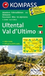 Carta escursionistica n. 052. Val d'Ultimo-Ultental 1:25.000 articolo cartoleria