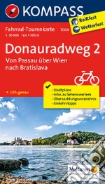 Carta cicloturistica tour n. 7004. Donauradweg art vari a