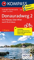 Carta cicloturistica tour n. 7004. Donauradweg art vari a