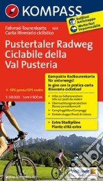 Carta cicloturistica tour n. 7017. Ciclabile della Val Pusteria-Pustertaler Radweg articolo cartoleria