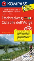 Carta cicloturistica tour n. 7041. Ciclabile dell'Adige-Etschradweg art vari a