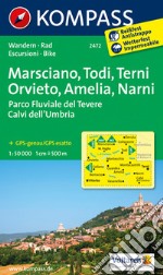 Carta escursionistica n. 2472 - Marsciano, Todi, Terni, Amelia, Narni, 1:50.000 articolo cartoleria