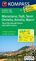 Carta escursionistica n. 2472 - Marsciano, Todi, Terni, Amelia, Narni, 1:50.000 art vari a