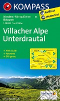 Carta escursionistica n. 64. Villacher Alpe, Unterdrautal 1:50.000 art vari a