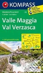 Carta escursionistica n. 110. Valle Maggia, val Verzasca 1:40.000 articolo cartoleria