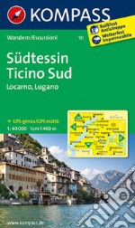 Carta escursionistica n. 111. Tesino Sud, Locarno, Lugano 1:40.000 articolo cartoleria