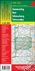 Semmering, Rax, Schneeberg, Schneealpe 1:50.000 art vari a