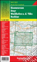 Eisenwurzen, Steyr, Waidhofen a.d. Ybbs, Hochkar 1:50.000 art vari a