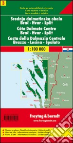 Costa Dalmata 3 1:100.000 articolo cartoleria