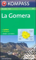 Carta escursionistica n. 231. Spagna. Isole Canarie. La Gomera 1:30.000. Adatto a GPS. Digital map. DVD-ROM art vari a