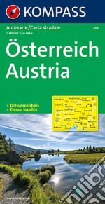 Carta automobilistica n. 309. Austria-Österreich 1:600.000. Ediz. bilingue articolo cartoleria