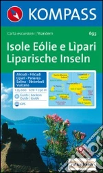 Carta escursionistica n. 693. Malta e isole Lipari. Isole Eolie o Lipari 1:25.000. Adatto a GPS. Digital map. DVD-ROM art vari a
