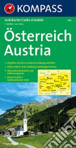 Carta stradale n. 308. Austria-Österreich 1:300.000. Ediz. bilingue articolo cartoleria