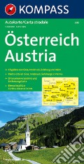 Carta stradale n. 308. Austria-Österreich 1:300.000. Ediz. bilingue art vari a