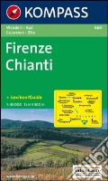 Carta escursionistica n. 660. Toscana, Umbria, Abruzzi. Firenze, Chianti 1:50.000 art vari a