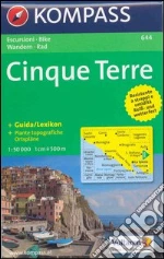 Carta escursionistica n. 644. Costa Azzurra, Liguria. Cinque Terre 1:50.000 art vari a