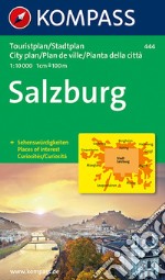 Pianta della città n. 444. Salisburgo-Salzburg 1:10.000. Ediz. bilingue articolo cartoleria