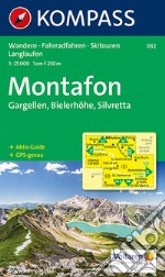 Carta escursionistica n. 032. Montafon, Gargellen, Bielerhöhe, Silvretta 1:25.000. Ediz. bilingue articolo cartoleria