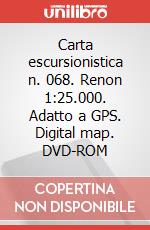 Carta escursionistica n. 068. Renon 1:25.000. Adatto a GPS. Digital map. DVD-ROM art vari a