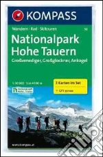 Carta escursionistica n. 50. Austria. Carinzia. Nationalpark Hohe Tauern 1:50.000. Tre carte. Adatto a GPS. DVD-ROM digital map. Ediz. bilingue art vari a