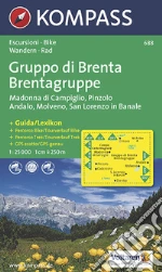 Carta escursionistica n. 688. Trentino, Veneto. Gruppo di Brenta, Madonna di Campiglio, Andalo, Molveno 1:25.000. Adatto a GPS. Digital map. DVD-ROM art vari a