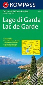 Carta stradale e panoramica n. 360. Lago di Garda-Lac de Garde 1:50.000. Ediz. bilingue